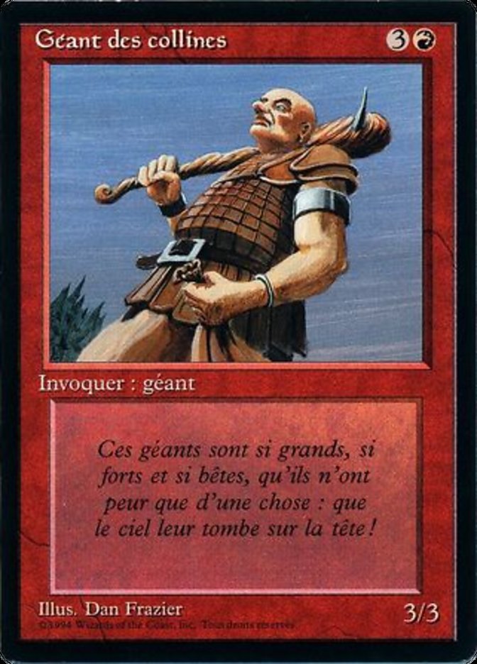 Hill Giant [Foreign Black Border] | Anubis Games and Hobby