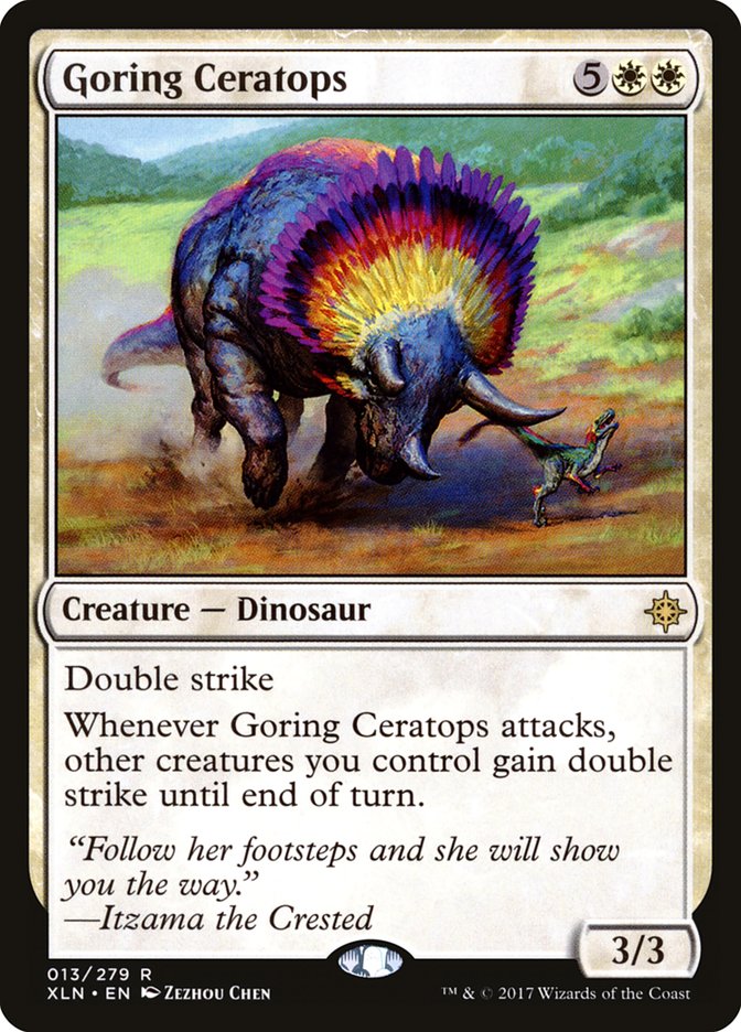 Goring Ceratops [Ixalan] | Anubis Games and Hobby