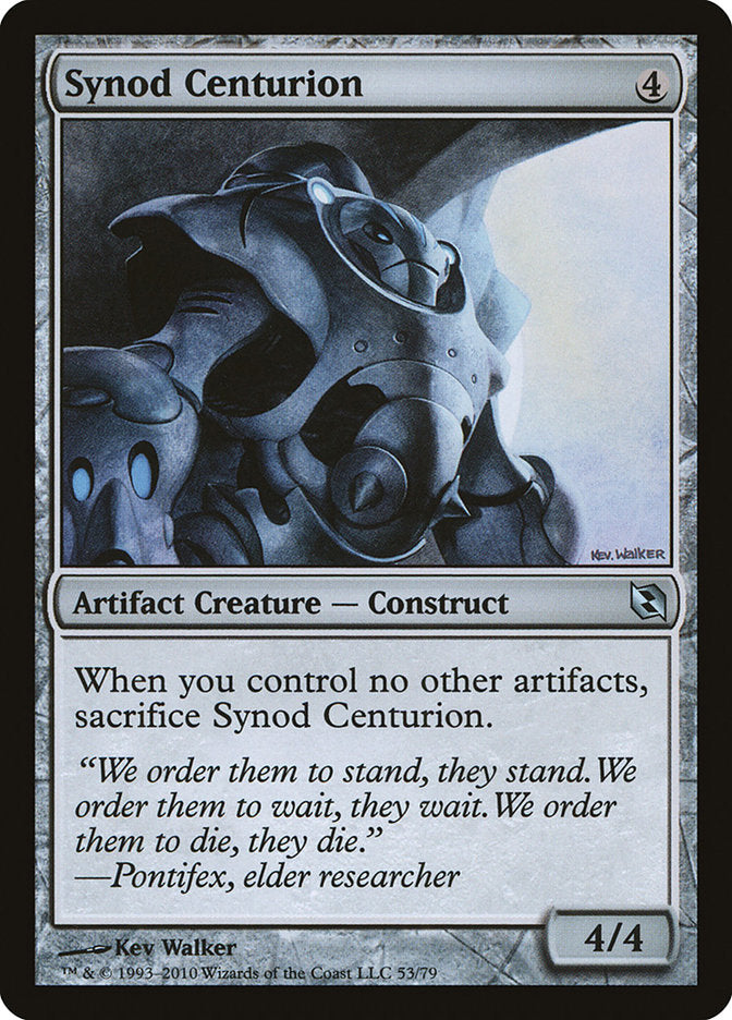 Synod Centurion [Duel Decks: Elspeth vs. Tezzeret] | Anubis Games and Hobby