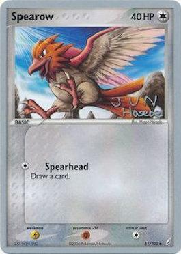 Spearow (61/100) (Flyvees - Jun Hasebe) [World Championships 2007] | Anubis Games and Hobby