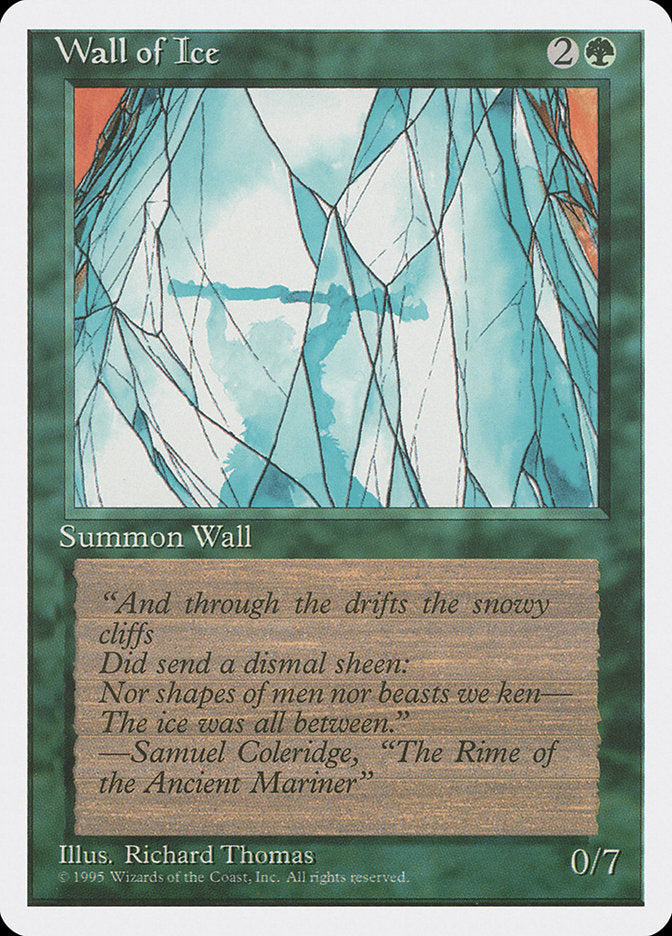 Wall of Ice [Fourth Edition] | Anubis Games and Hobby