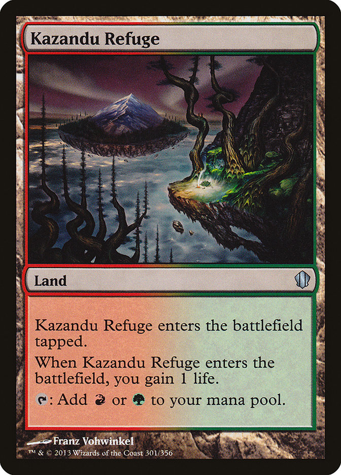 Kazandu Refuge [Commander 2013] | Anubis Games and Hobby