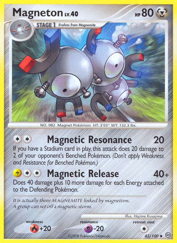 Magneton (42/100) [Diamond & Pearl: Stormfront] | Anubis Games and Hobby