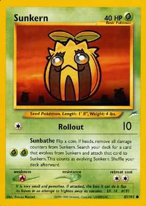 Sunkern (83/105) [Neo Destiny Unlimited] | Anubis Games and Hobby