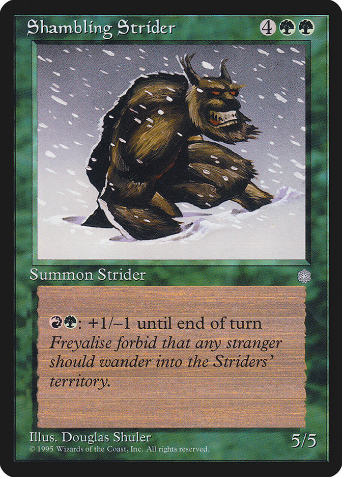 Shambling Strider [Ice Age] | Anubis Games and Hobby
