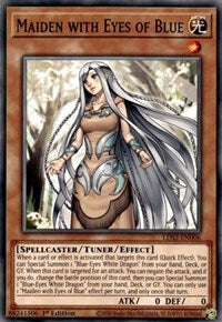 Maiden with Eyes of Blue [LDS2-EN006] Common | Anubis Games and Hobby