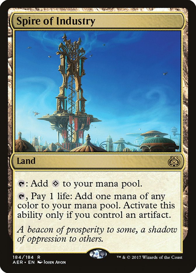 Spire of Industry [Aether Revolt] | Anubis Games and Hobby