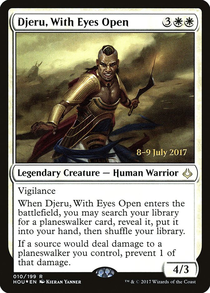 Djeru, With Eyes Open [Hour of Devastation Prerelease Promos] | Anubis Games and Hobby