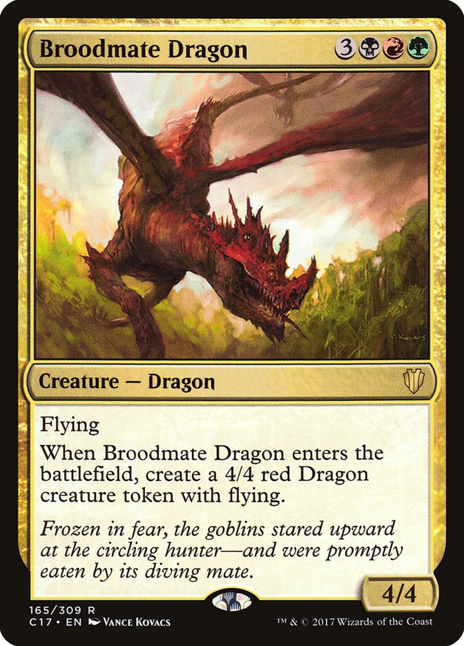 Broodmate Dragon [Commander 2017] | Anubis Games and Hobby