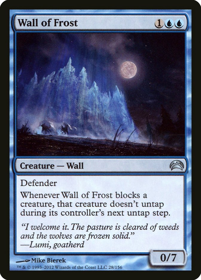 Wall of Frost [Planechase 2012] | Anubis Games and Hobby