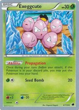 Exeggcute (4/116) (HonorStoise - Jacob Van Wagner) [World Championships 2015] | Anubis Games and Hobby