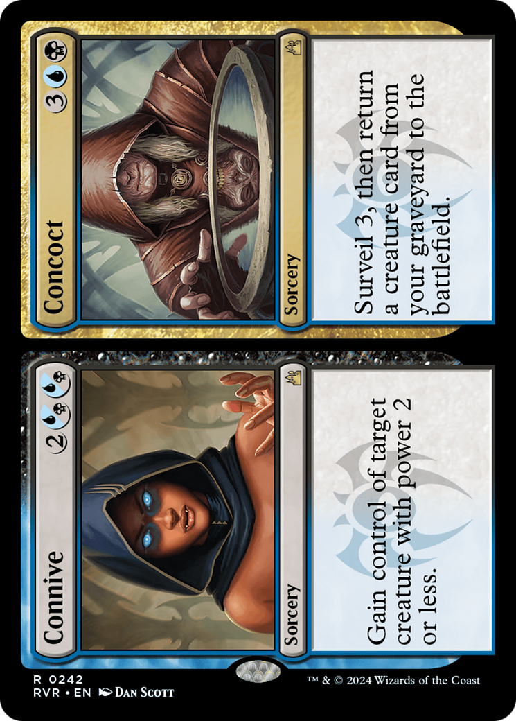 Connive // Concoct [Ravnica Remastered] | Anubis Games and Hobby