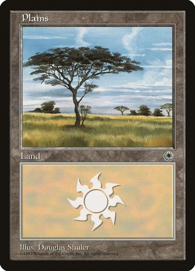 Plains (No Flowers / Closest Tree on Left) [Portal] | Anubis Games and Hobby