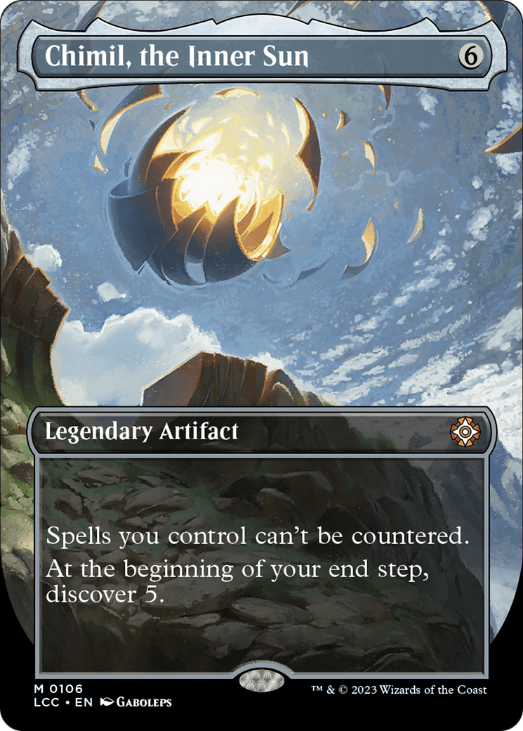 Chimil, the Inner Sun (Borderless) [The Lost Caverns of Ixalan Commander] | Anubis Games and Hobby