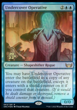 Undercover Operative [Streets of New Capenna Prerelease Promos] | Anubis Games and Hobby