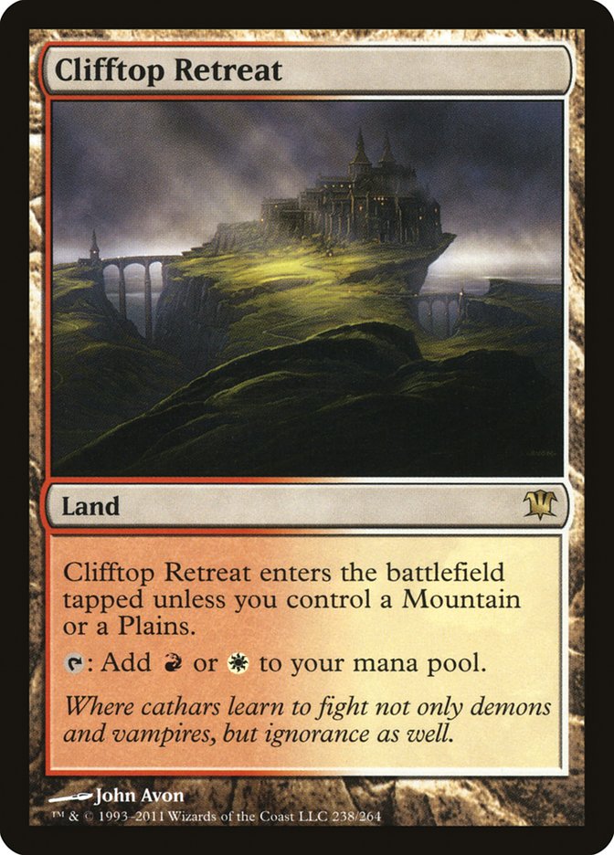 Clifftop Retreat [Innistrad] | Anubis Games and Hobby