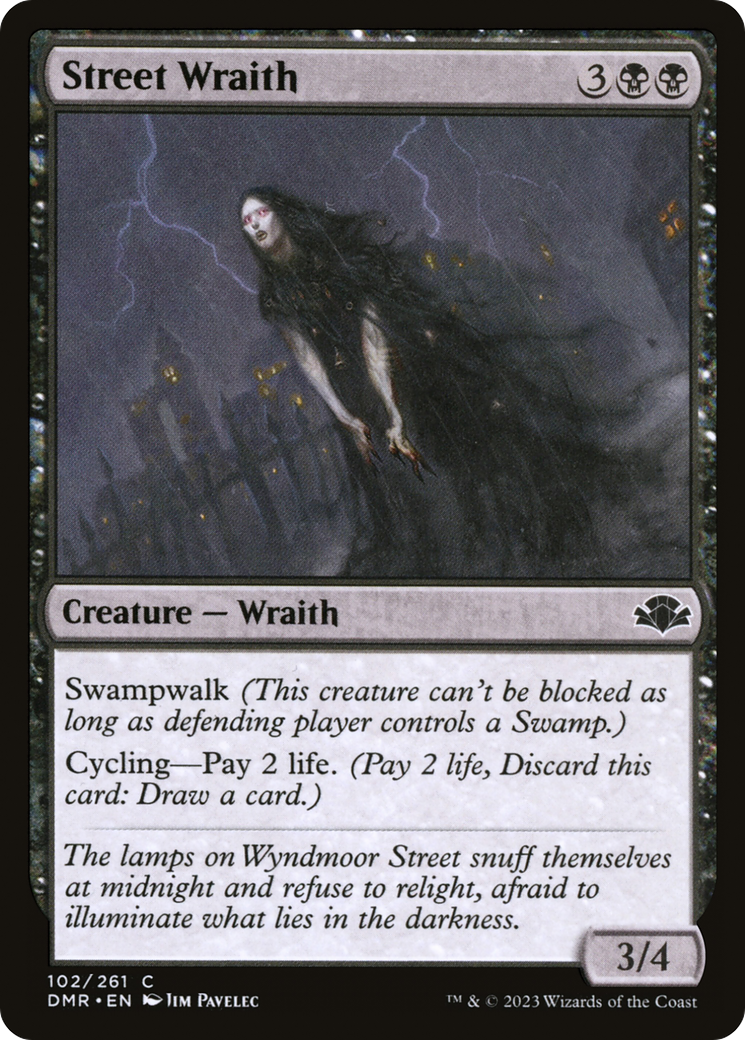 Street Wraith [Dominaria Remastered] | Anubis Games and Hobby