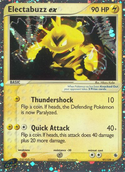 Electabuzz ex (97/109) [EX: Ruby & Sapphire] | Anubis Games and Hobby