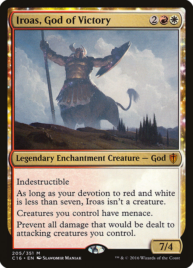 Iroas, God of Victory [Commander 2016] | Anubis Games and Hobby