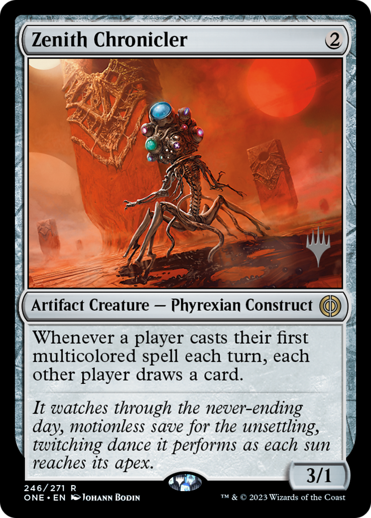 Zenith Chronicler (Promo Pack) [Phyrexia: All Will Be One Promos] | Anubis Games and Hobby