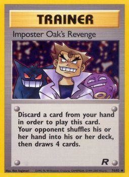 Imposter Oak's Revenge (76/82) [Team Rocket Unlimited] | Anubis Games and Hobby