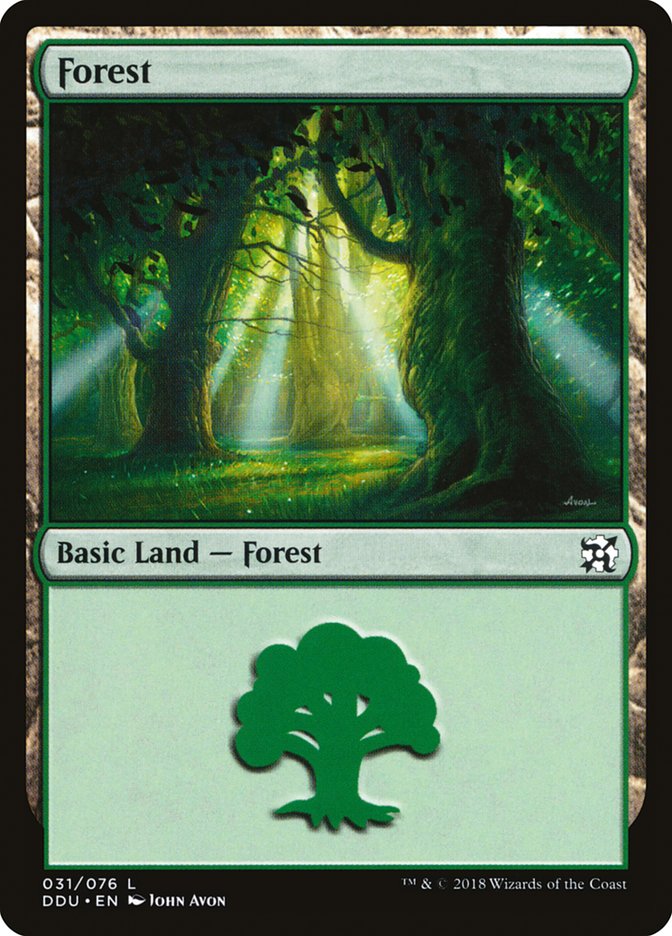 Forest (31) [Duel Decks: Elves vs. Inventors] | Anubis Games and Hobby