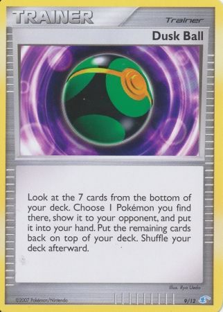 Dusk Ball (9/12) [Diamond & Pearl: Trainer Kit - Manaphy] | Anubis Games and Hobby