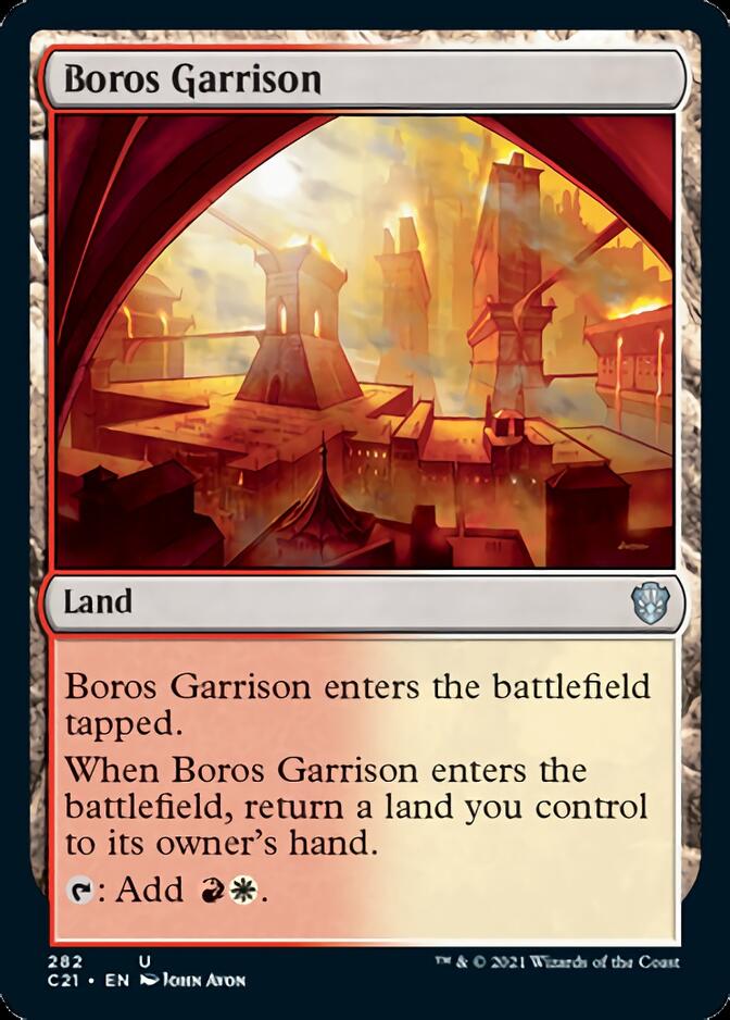 Boros Garrison [Commander 2021] | Anubis Games and Hobby