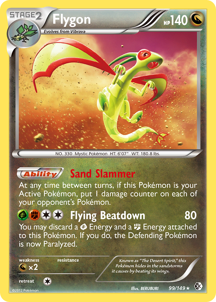 Flygon (99/149) [Black & White: Boundaries Crossed] | Anubis Games and Hobby