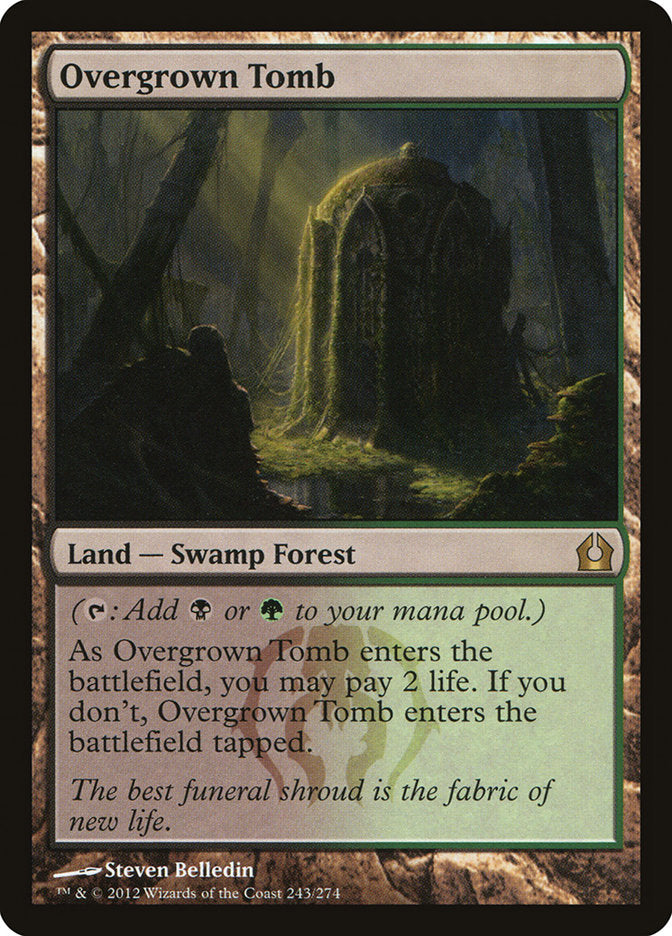 Overgrown Tomb [Return to Ravnica] | Anubis Games and Hobby