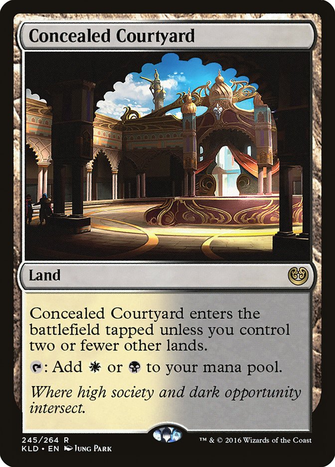 Concealed Courtyard [Kaladesh] | Anubis Games and Hobby