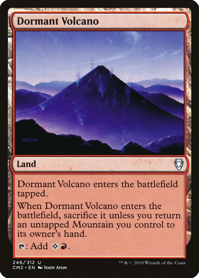 Dormant Volcano [Commander Anthology Volume II] | Anubis Games and Hobby