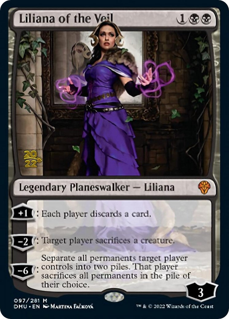 Liliana of the Veil [Dominaria United Prerelease Promos] | Anubis Games and Hobby