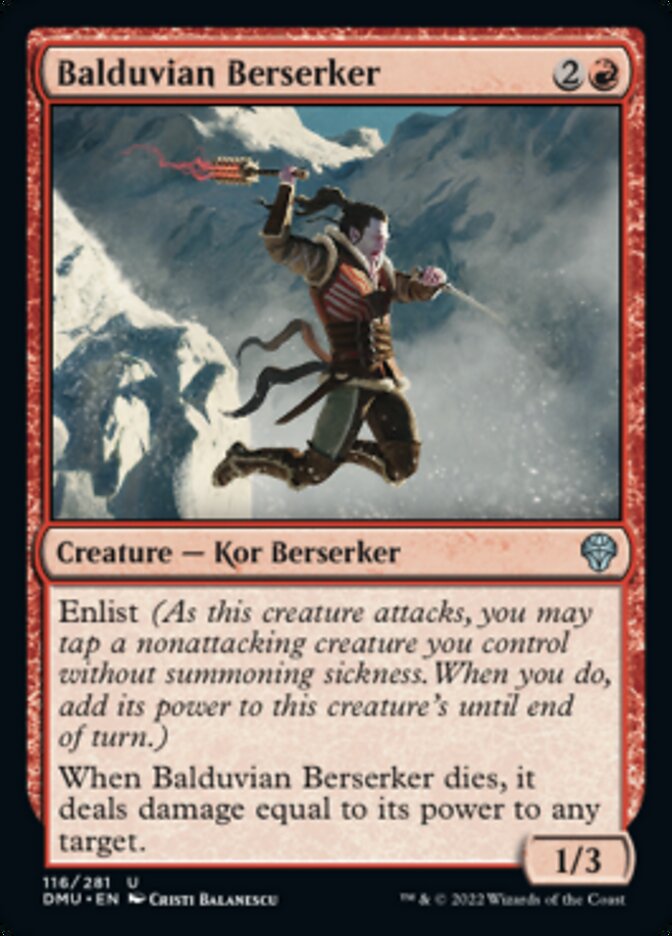 Balduvian Berserker [Dominaria United] | Anubis Games and Hobby