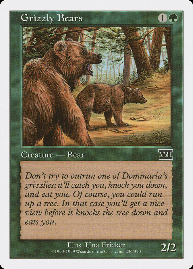 Grizzly Bears [Classic Sixth Edition] | Anubis Games and Hobby