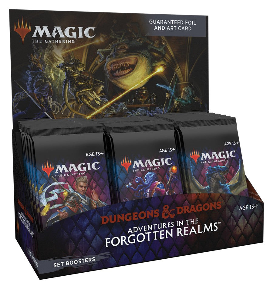 Adventures in the Forgotten Realms Set Booster Box | Anubis Games and Hobby
