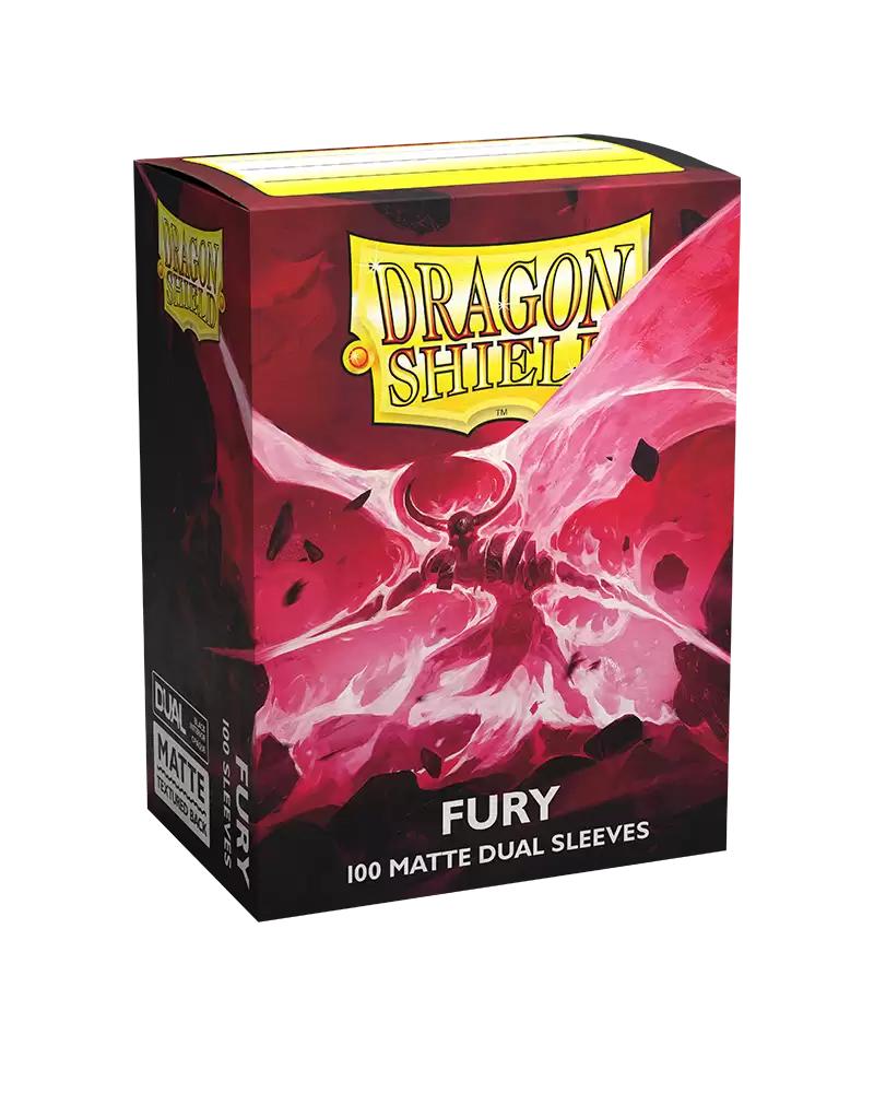 DS Dual Matte Sleeves 100ct - Fury | Anubis Games and Hobby