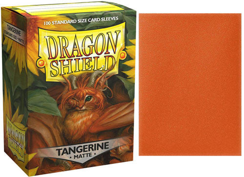 DS Matte Sleeves 100ct - Tangerine | Anubis Games and Hobby