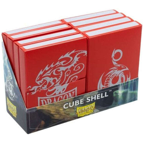 Dragon Shield Cube Shell - Red | Anubis Games and Hobby