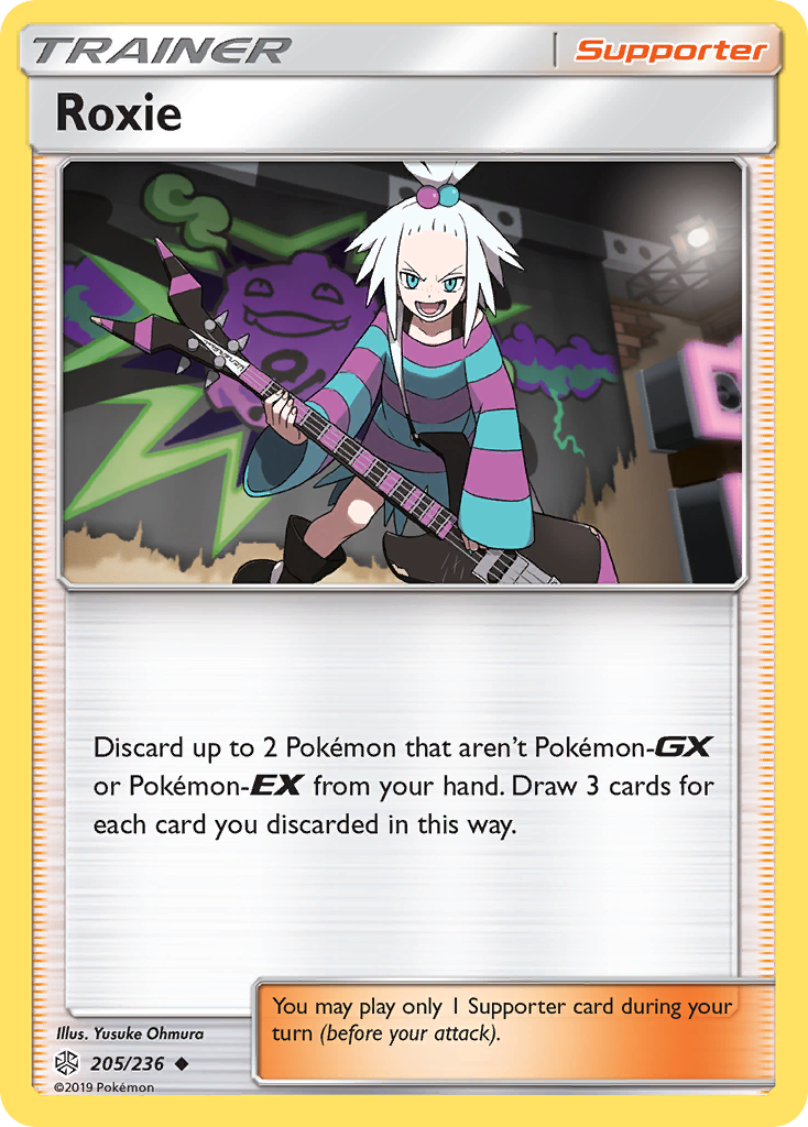 Roxie (205/236) [Sun & Moon: Cosmic Eclipse] | Anubis Games and Hobby