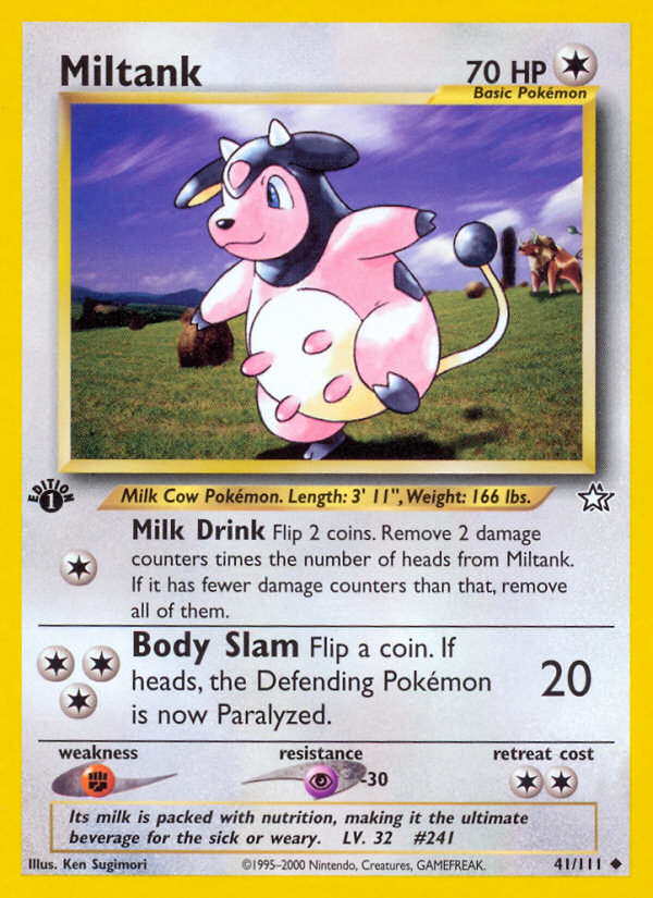 Miltank (41/111) [Neo Genesis 1st Edition] | Anubis Games and Hobby