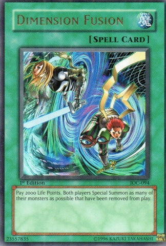 Dimension Fusion [IOC-094] Ultra Rare | Anubis Games and Hobby