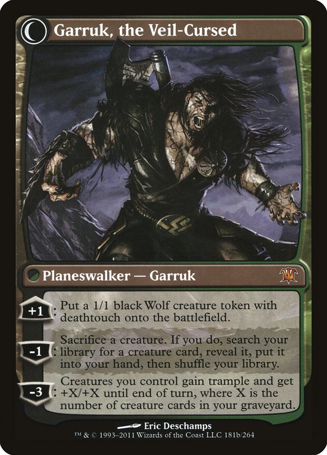 Garruk Relentless // Garruk, the Veil-Cursed [Innistrad] | Anubis Games and Hobby