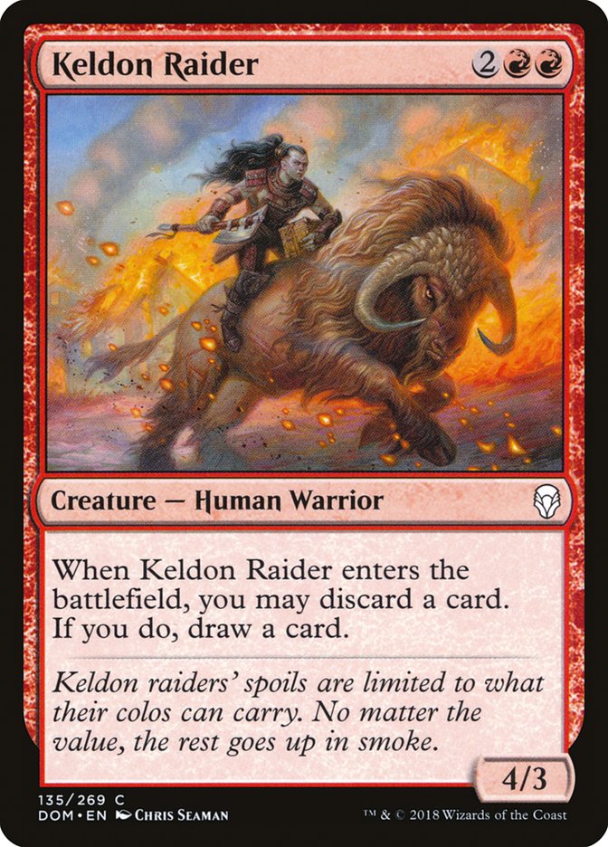 Keldon Raider [Dominaria] | Anubis Games and Hobby