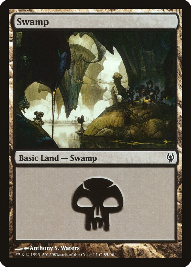Swamp (85) [Duel Decks: Izzet vs. Golgari] | Anubis Games and Hobby