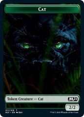 Cat (011) // Dog Double-Sided Token [Core Set 2021 Tokens] | Anubis Games and Hobby