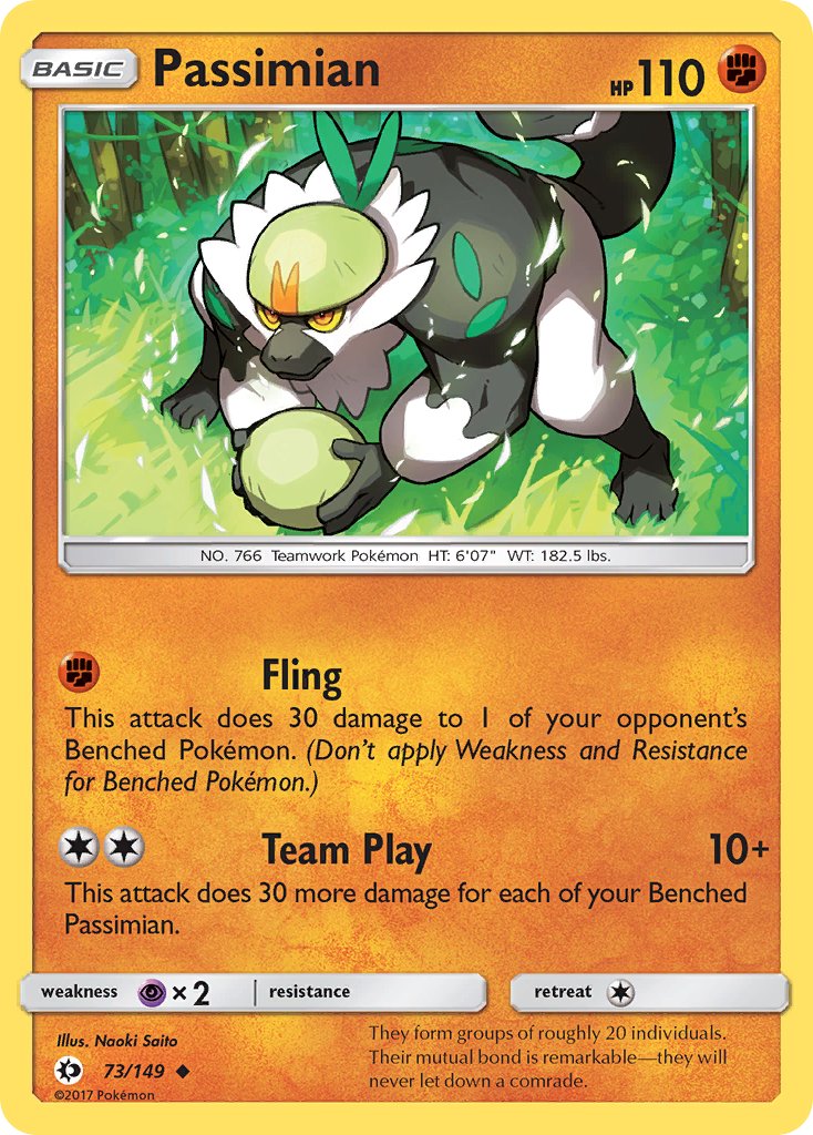 Passimian (73/149) [Sun & Moon: Base Set] | Anubis Games and Hobby