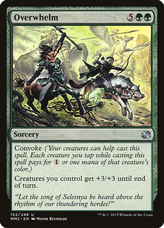 Overwhelm [Modern Masters 2015] | Anubis Games and Hobby