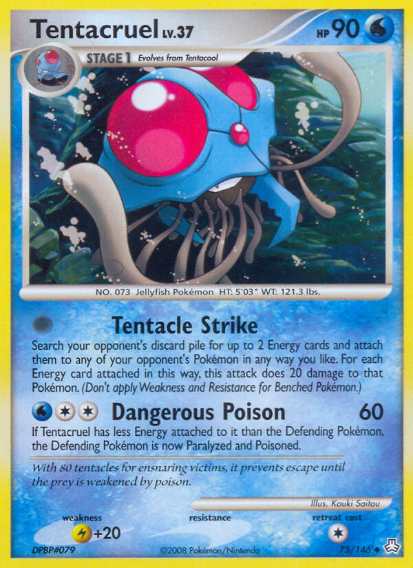 Tentacruel (75/146) [Diamond & Pearl: Legends Awakened] | Anubis Games and Hobby