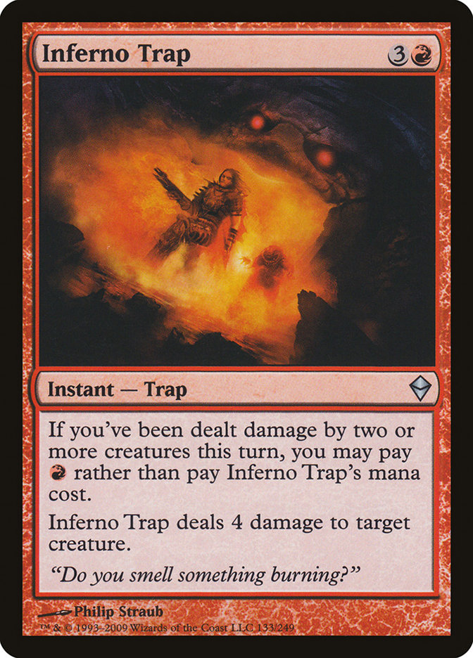 Inferno Trap [Zendikar] | Anubis Games and Hobby